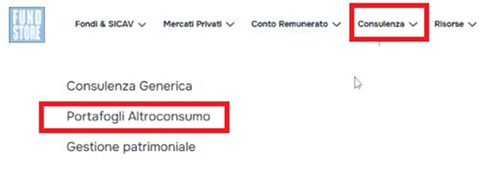 Portafogli per Altroconsumo